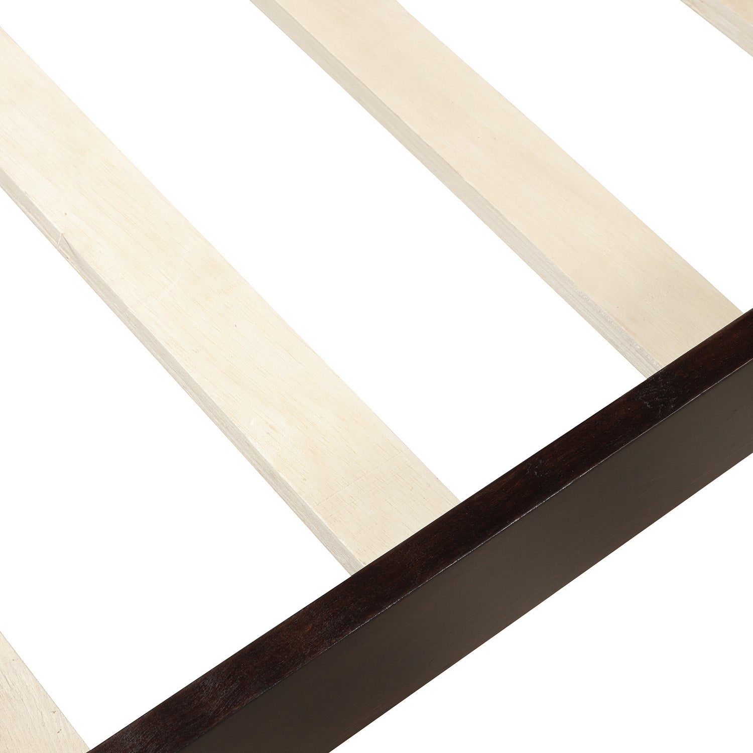 Wood Platform Bed Twin Bed Frame Panel Bed Mattress Foundation Sleigh Bed with Headboard/Footboard/Wood Slat Support - Atlantic Fine Furniture Melbourne FL