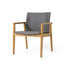 Bryan - Chat Set Outdoor Furniture Frame - Teak