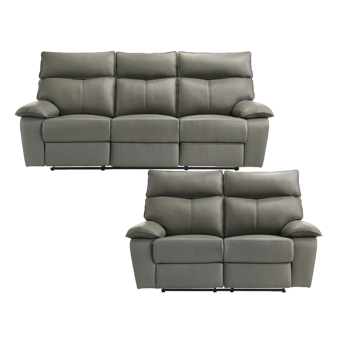 Wildcat Living Room Set in Gray by Elements International, view 2