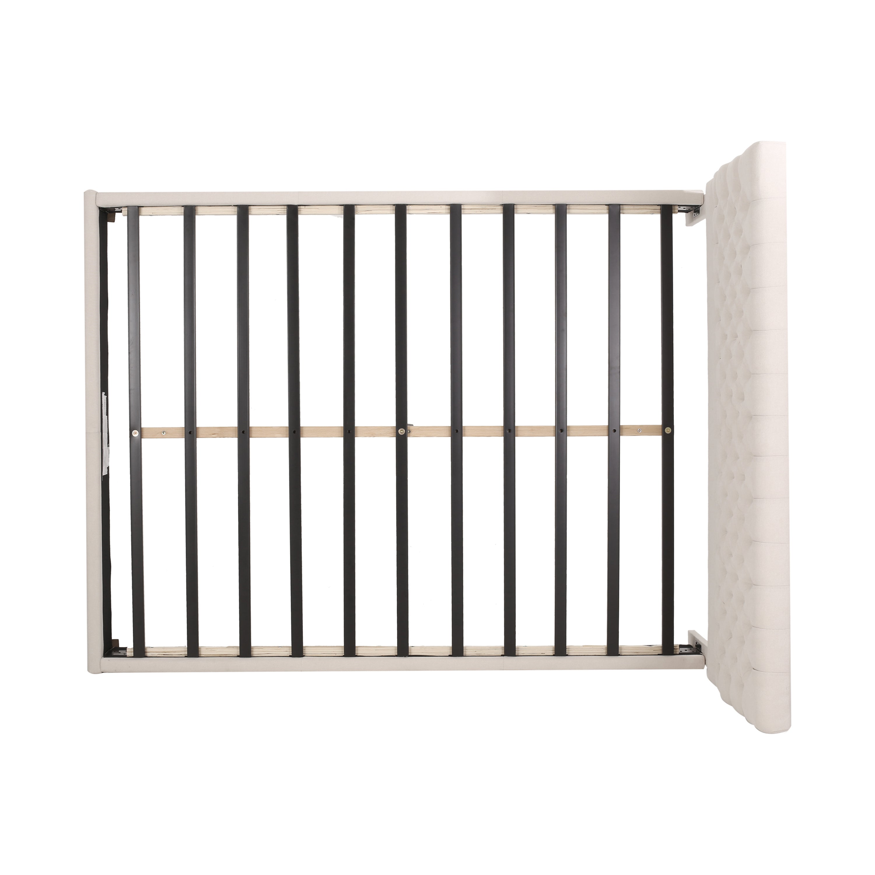 SCOUT FULLY UPHOLSTERED QUEEN WHOLE BED-HEADBOARD-NEW - Atlantic Fine Furniture Melbourne FL