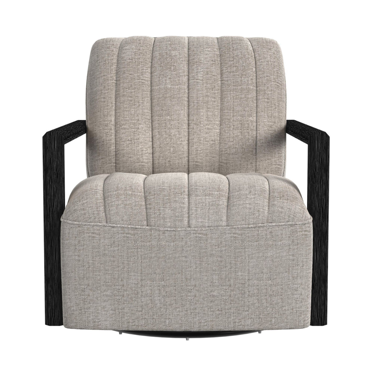 Blaze Swivel Chair in Beige by Elements International, view 8