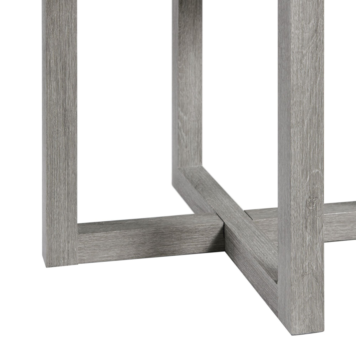 Uster 2 Piece Occasional Set (Coffee Table And End Table) in Light Gray by Elements International, view 12