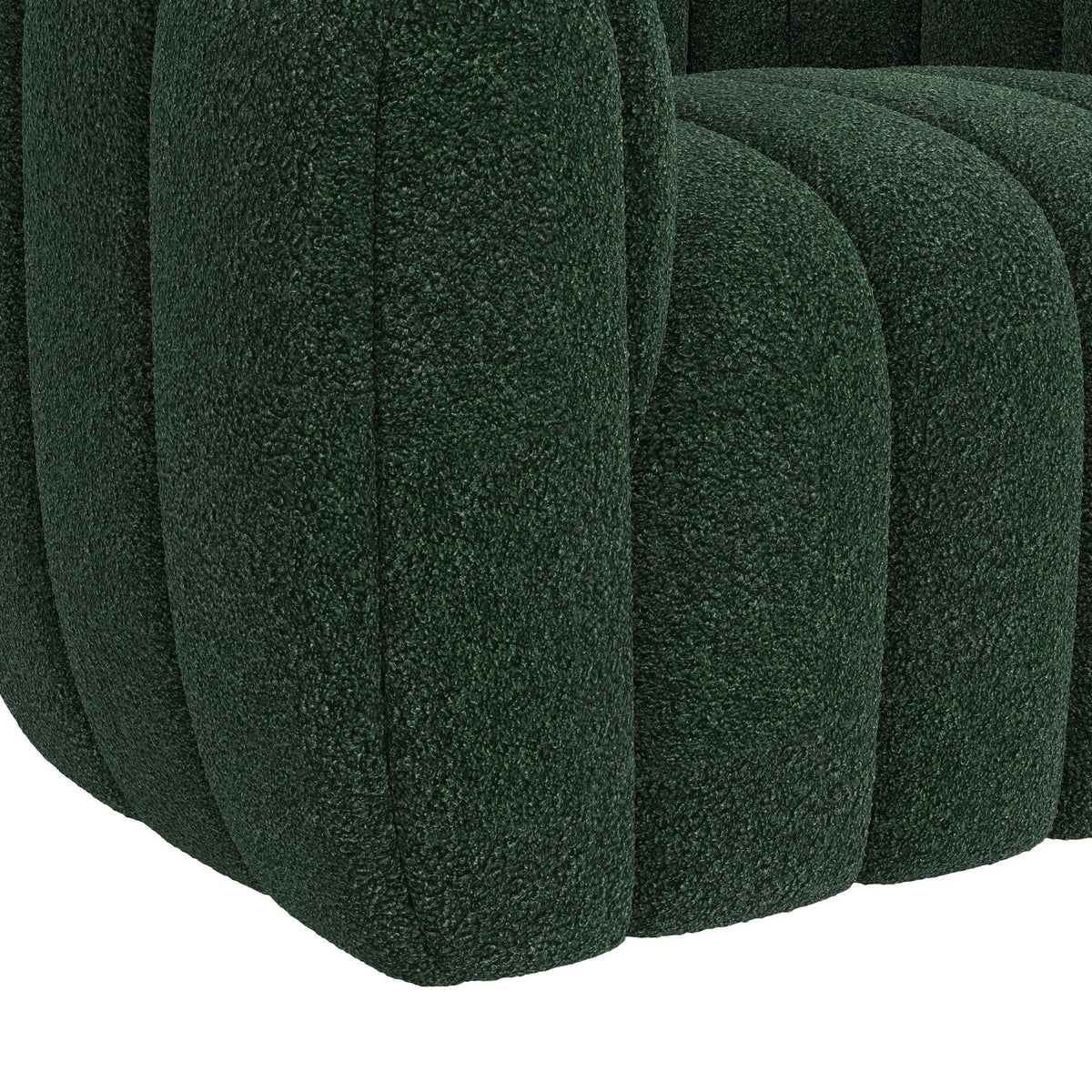 Flamingo Swivel Chair in Dark Green by Elements International, view 8