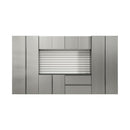 Nova - Series Garage Cabinet Set A With Soft Closing Doors - Metallic Gray