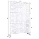 Outdoor & Indoor Metal Freestanding Decorative Privacy Screen