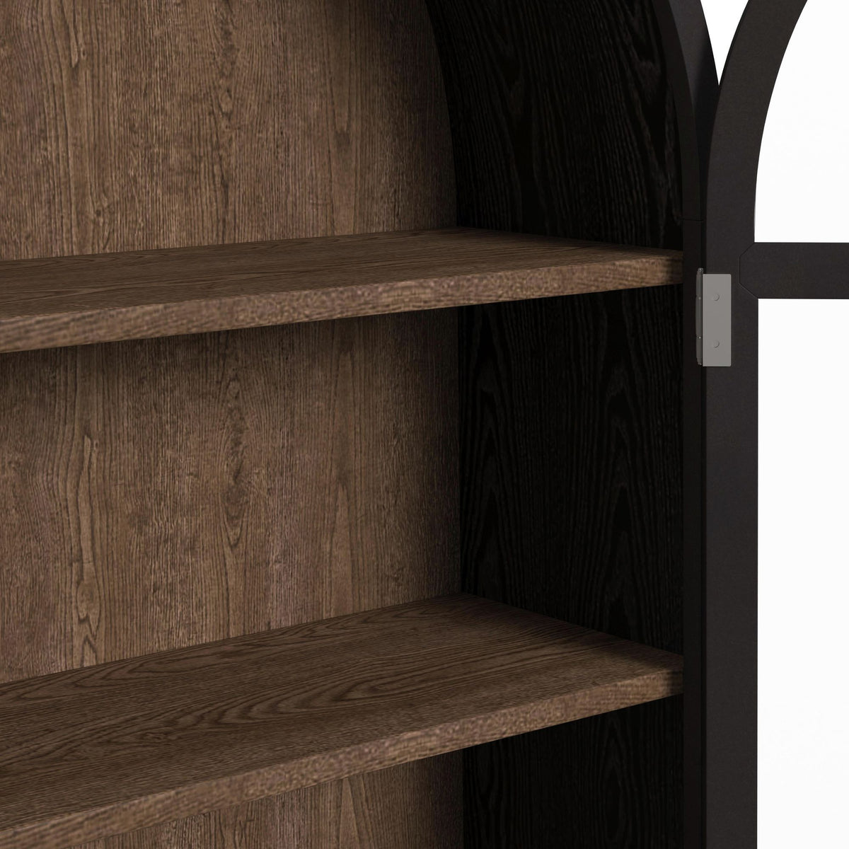 Santiago Bookcase in Espresso Black by Elements International, view 7