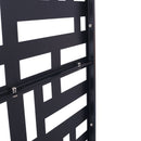 Decorative Freestanding Metal Privacy Screen For Indoor & Outdoor Use