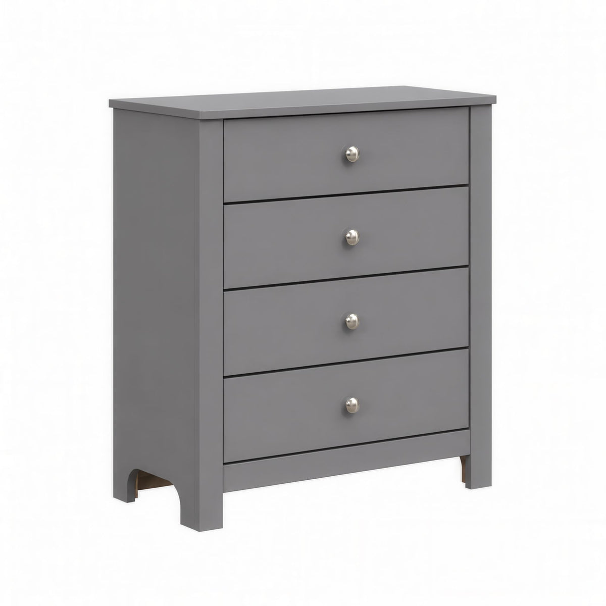 Sami Youth 4-Drawer Chest in Dark Brown by Elements International