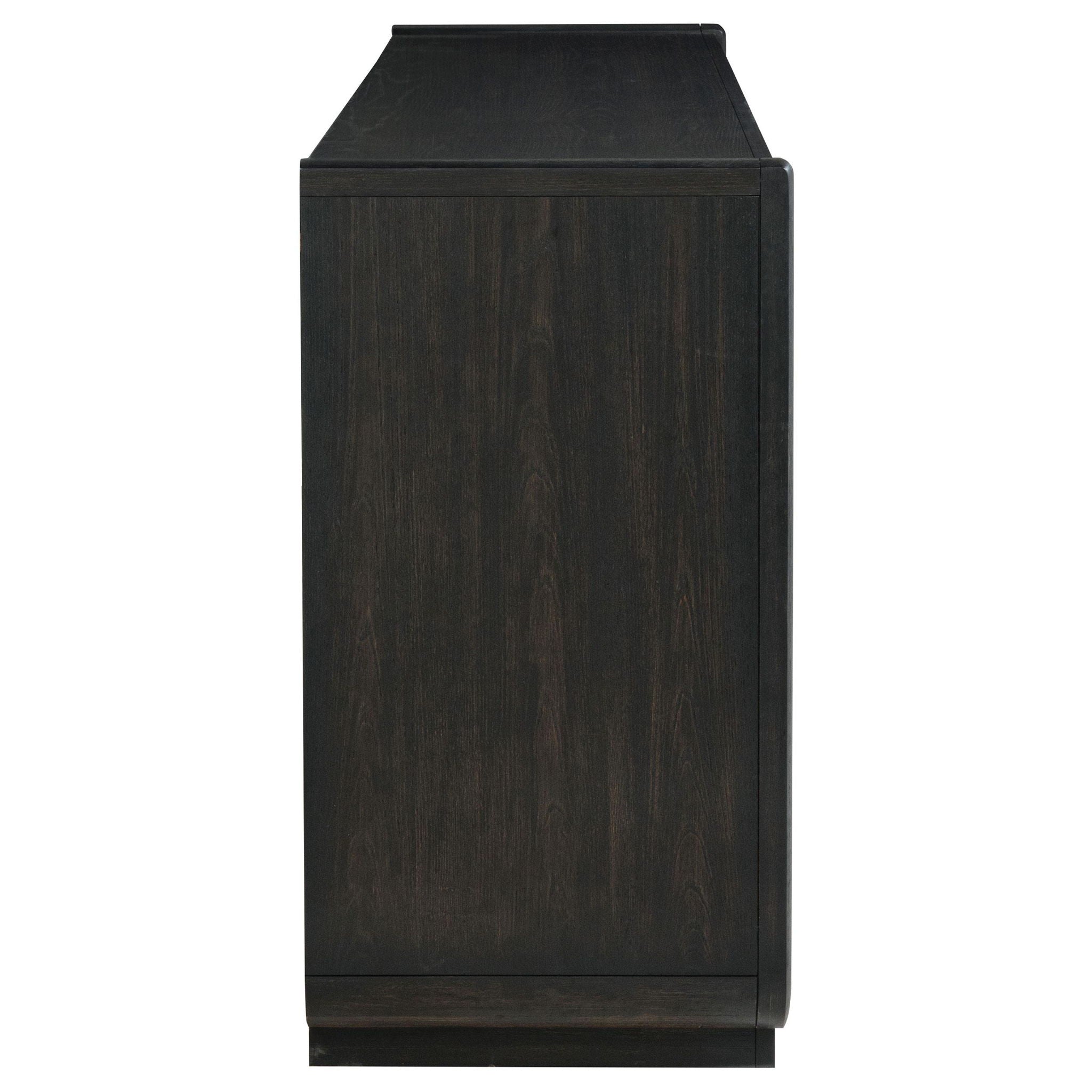Leandro 8-drawer Bedroom Dresser Cabinet Burnished Black