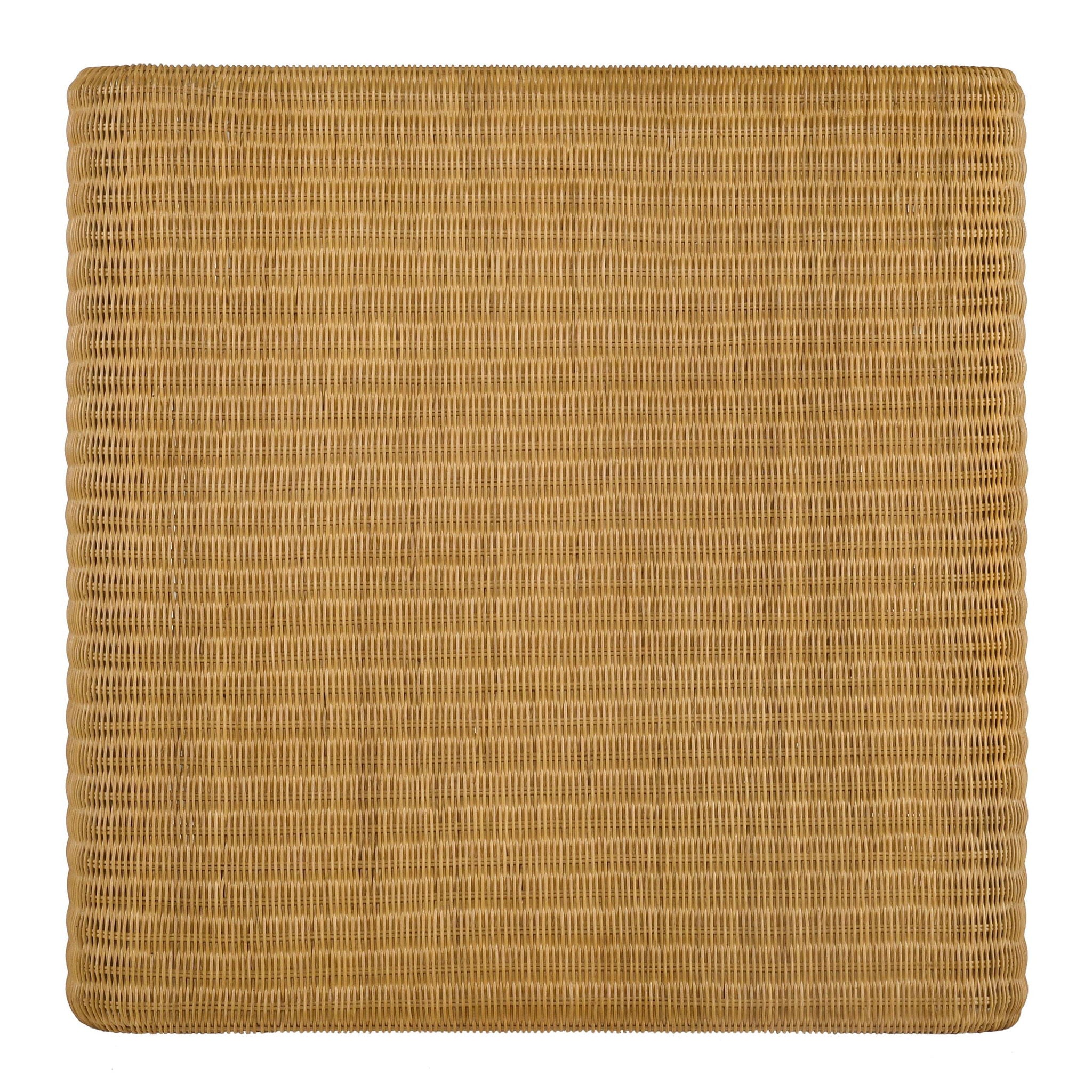 Cahya Square Woven Rattan Coffee Table Natural - Atlantic Fine Furniture Melbourne FL