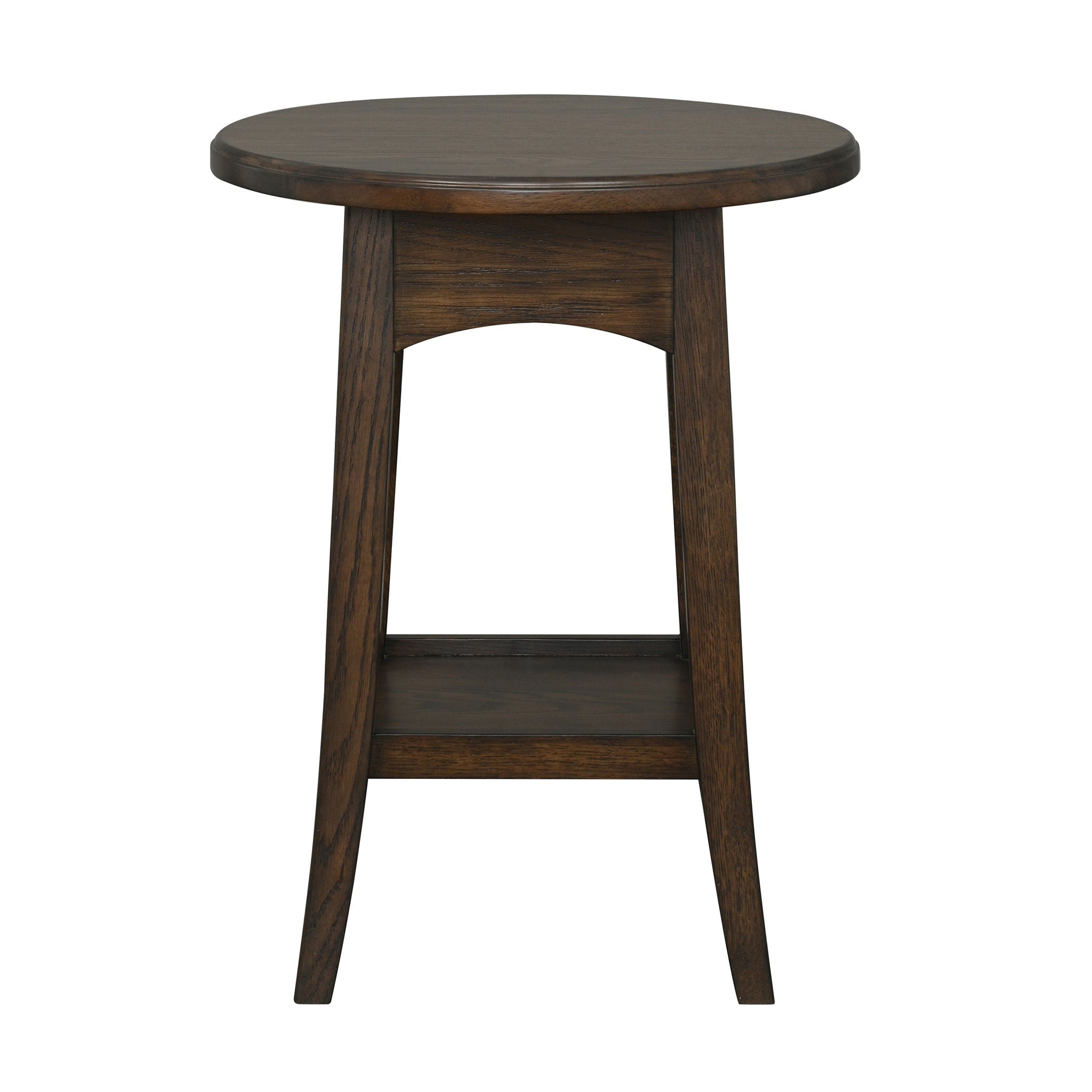 Sylvie - Accent Table - Dark Brown