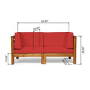 Oana - 2 Piece Loveseat Set With Water Resistant Cushions