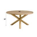 Kasem - Round Table With Matching Chair Dining Room Set