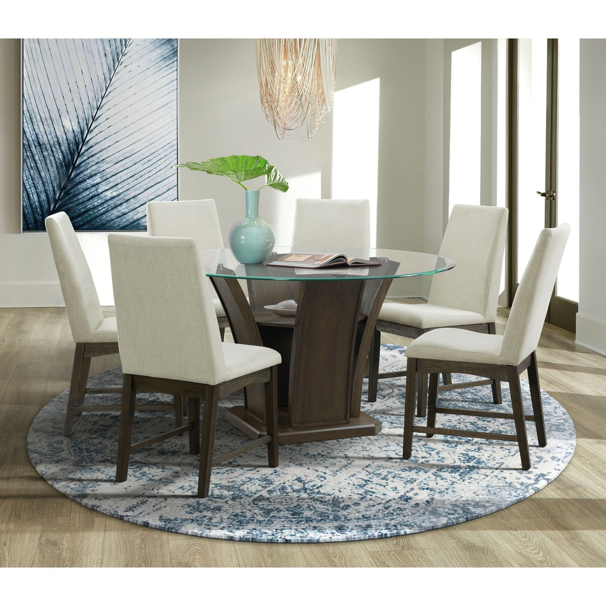 Dapper Dining Side Chair (Set of 2) in Beige by Elements International, view 15