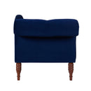 Samuel - Tufted Roll Arm Chaise Lounge