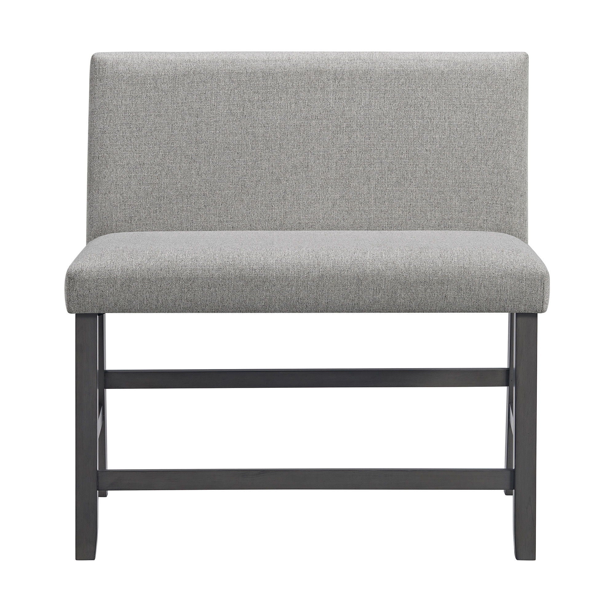 Seneca - Counter 3 Piece Corner Fabric Bench - Gray - Atlantic Fine Furniture Melbourne FL