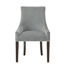 Jackson - Upholstered Dining Chair Elegant Design - Smoke / White