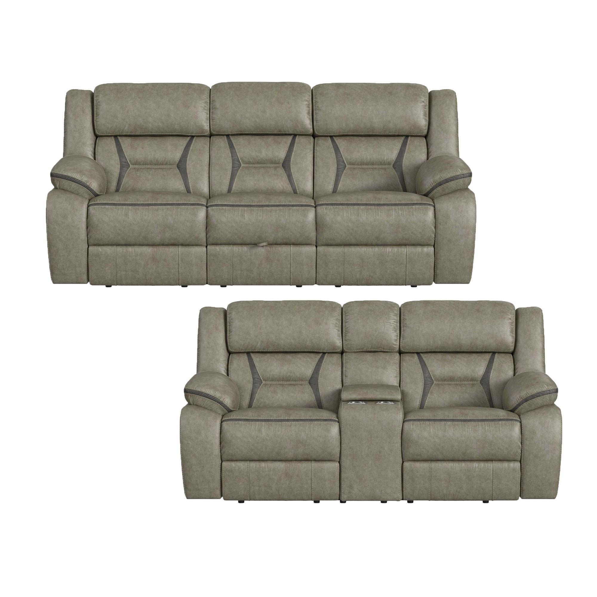 Engage Living Room Set in Gray by Elements International
