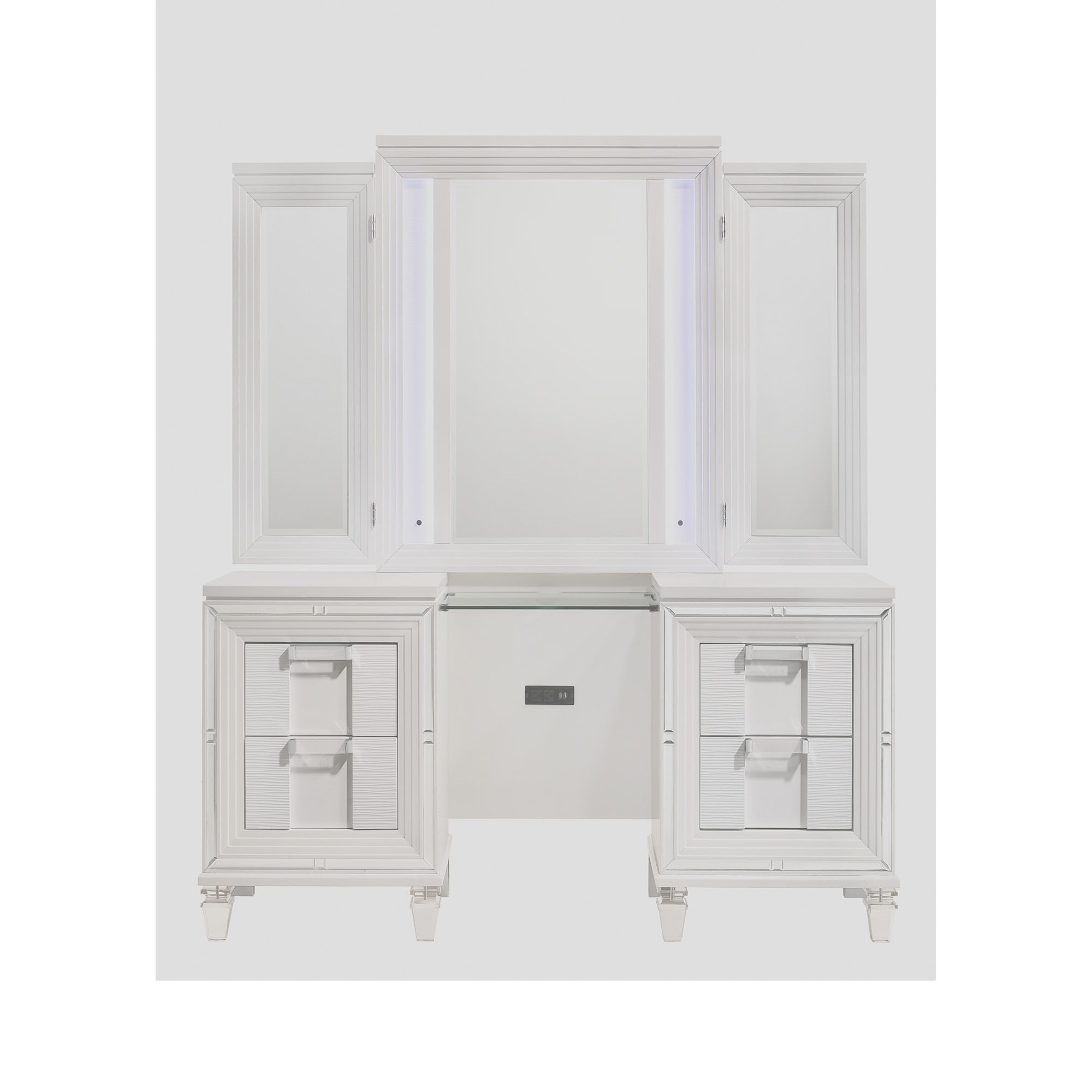 Twenty Nine - Vanity Set With Led & Usb Plug