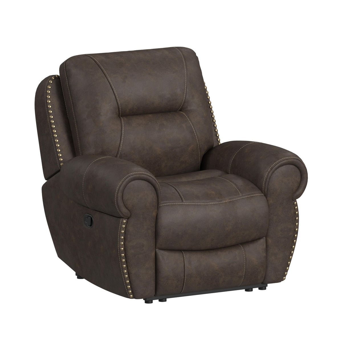 Topeka Living Room Set in Dark Brown by Elements International, view 12