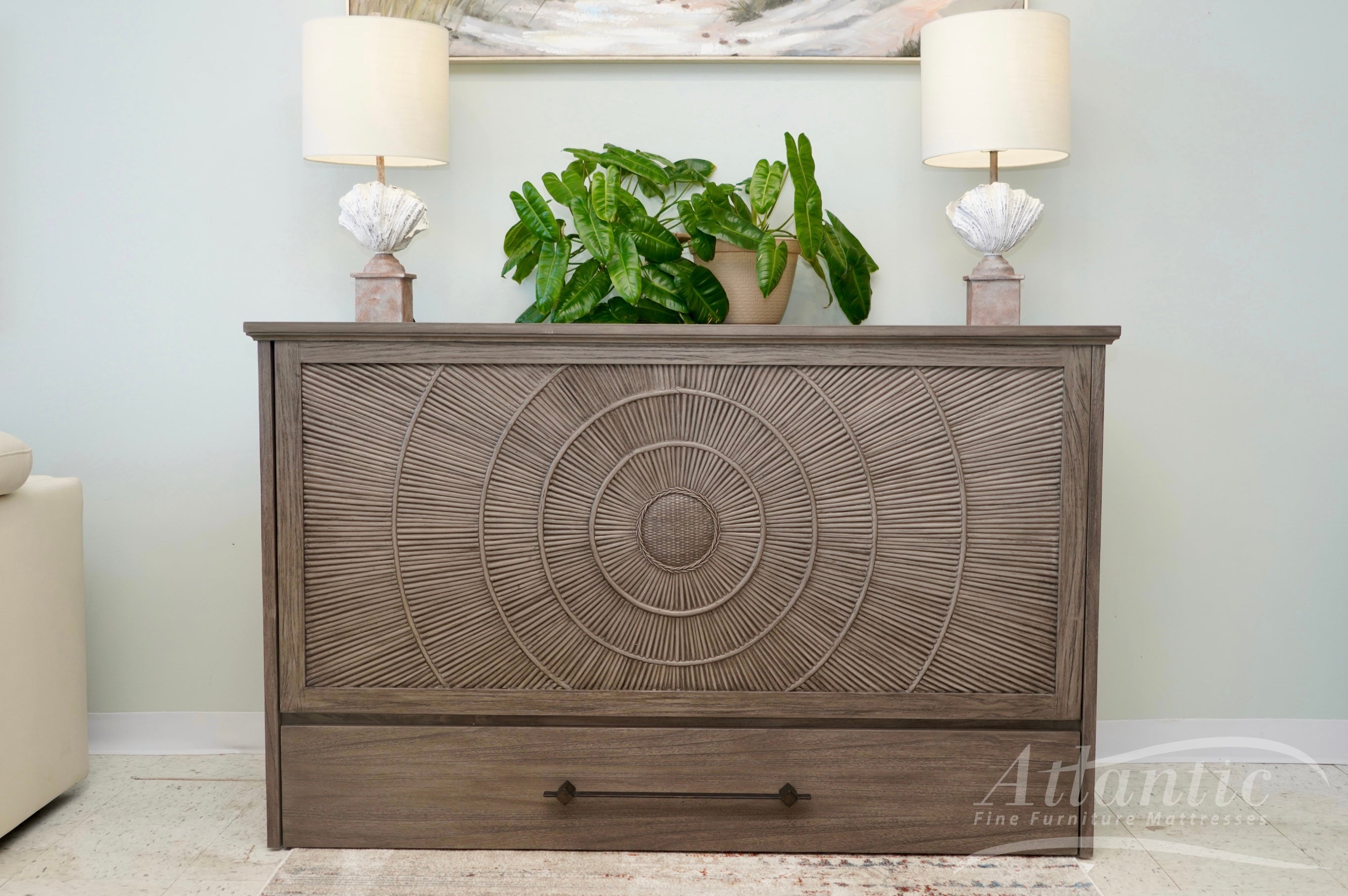 Antigua Queen Size Murphy Cabinet Bed