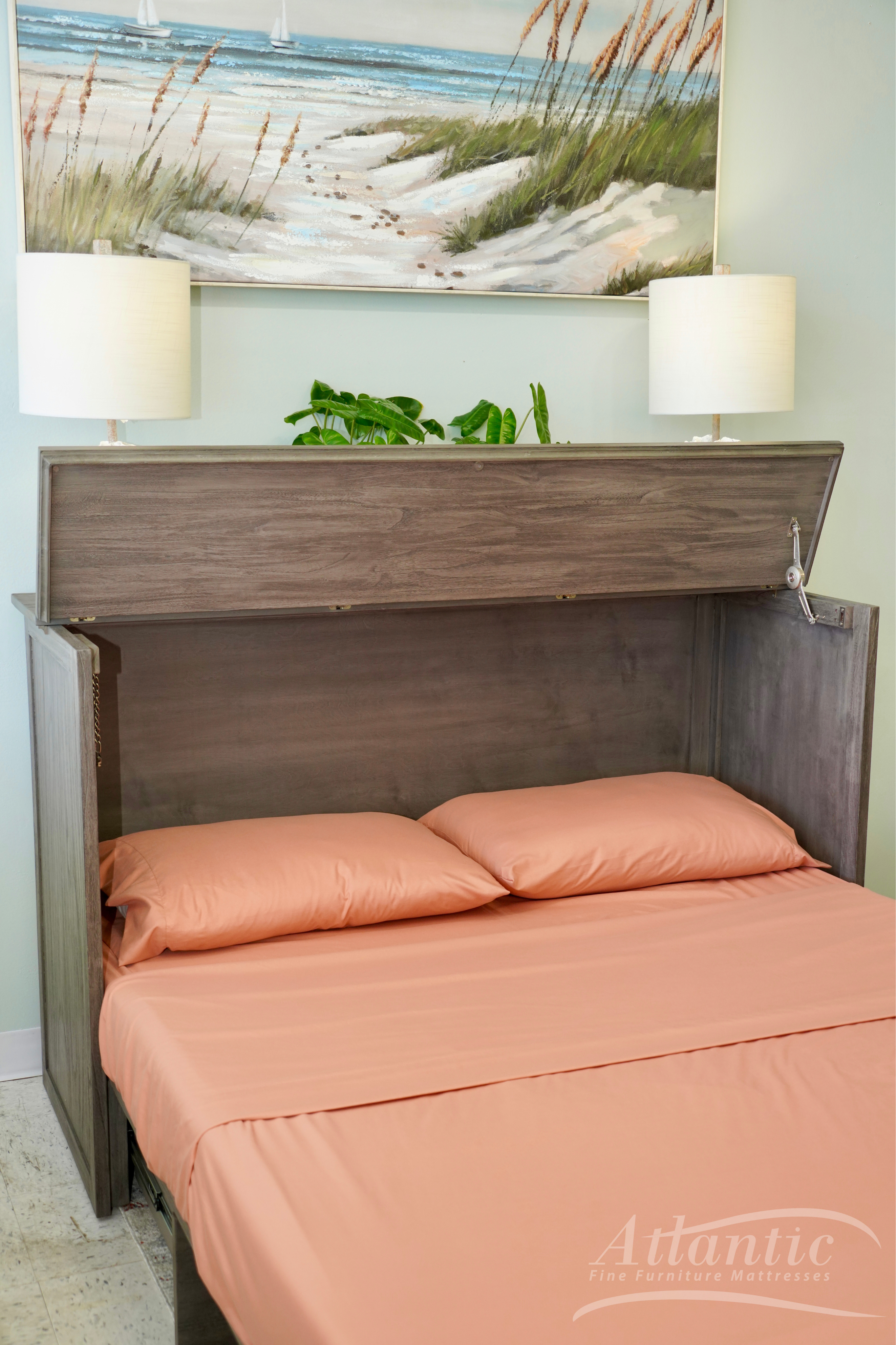 Antigua Queen Size Murphy Cabinet Bed