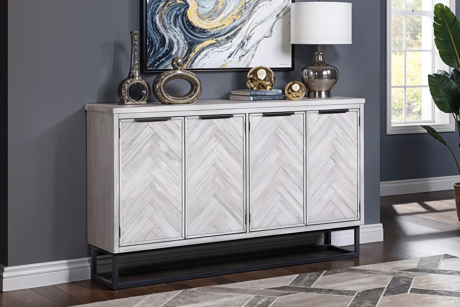 Aspen Court Media Credenza