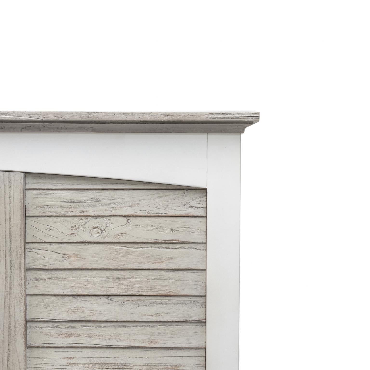 Islamorada Twin Headboard Dapple Grey Finish