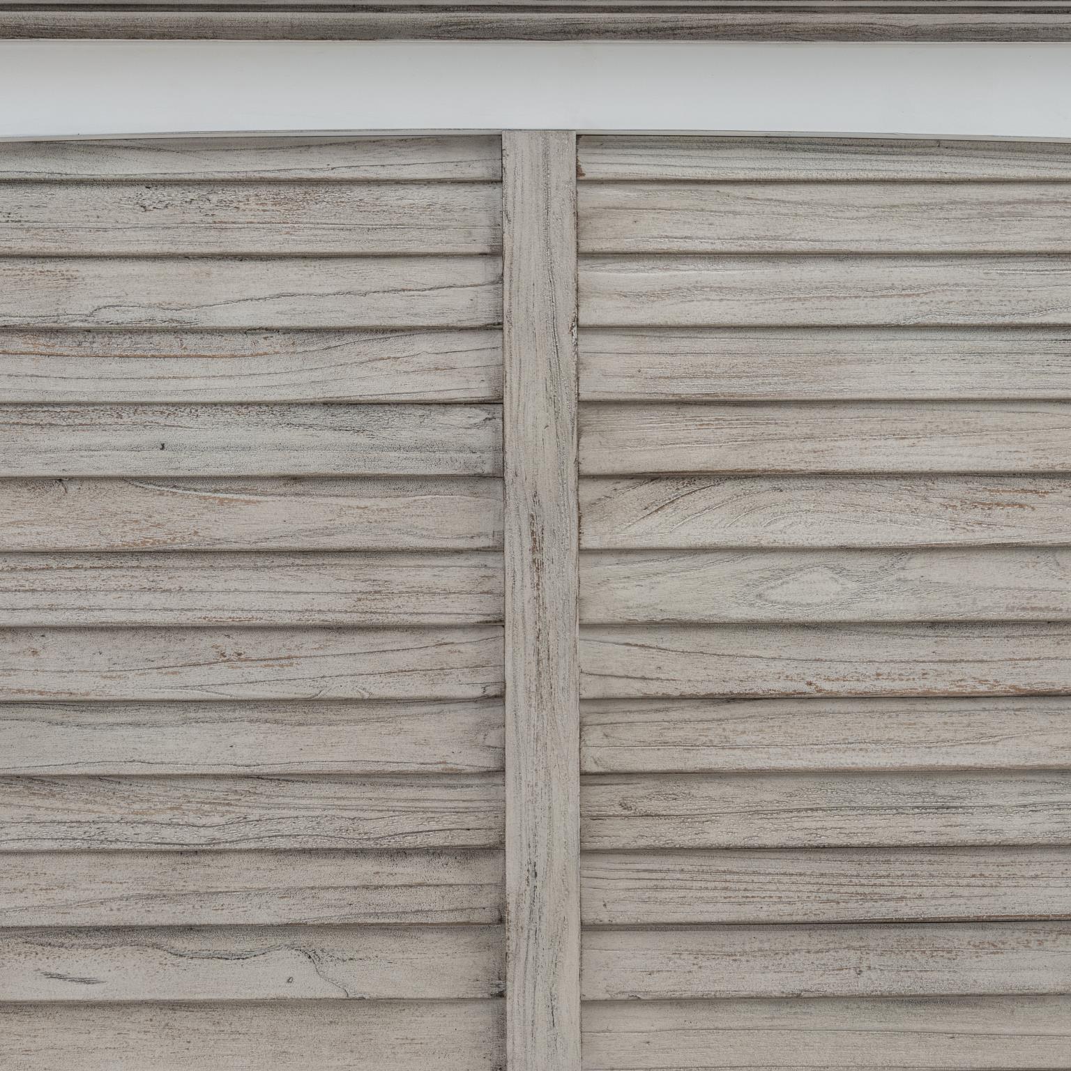 Islamorada King Headboard Dapple Grey Finish