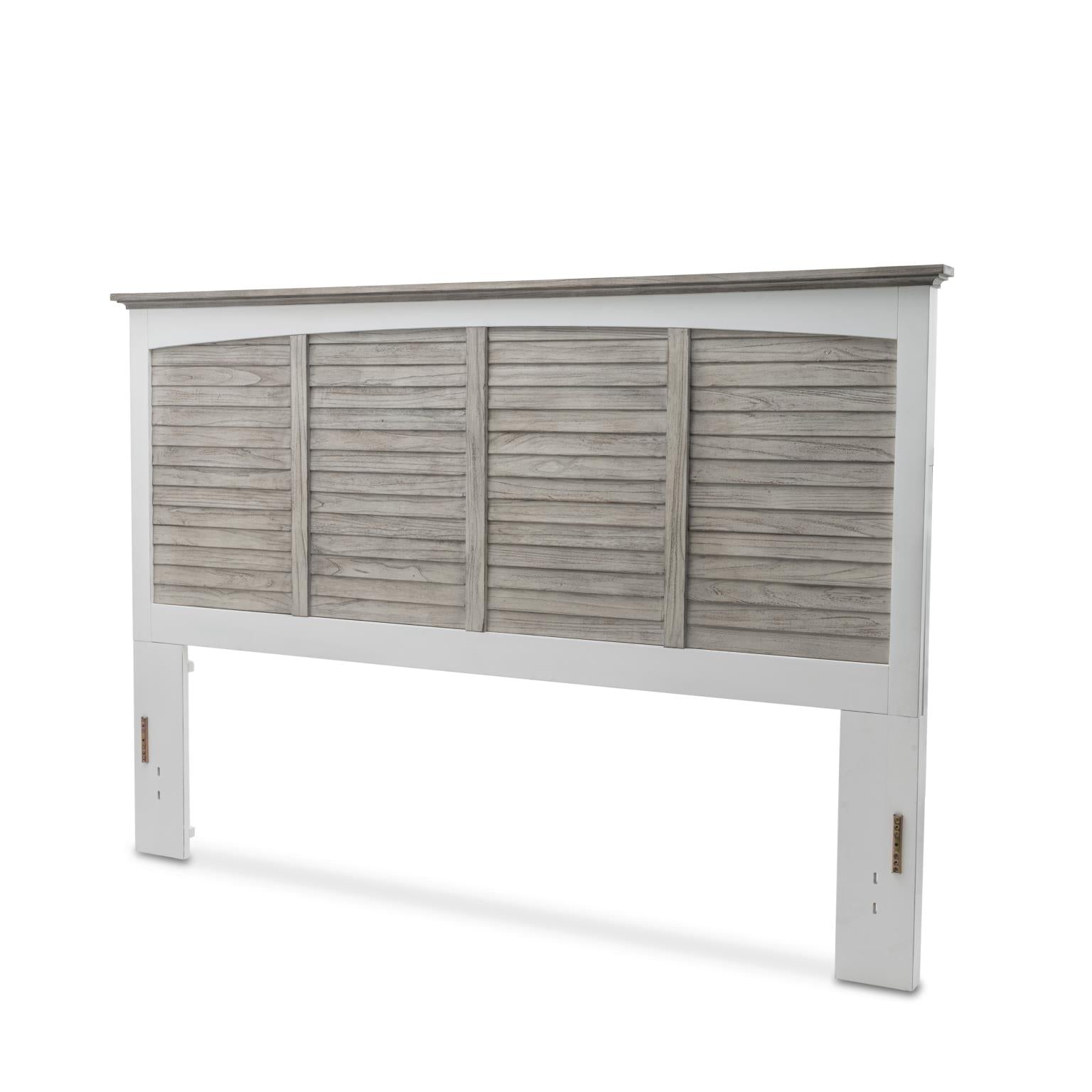 Islamorada King Headboard Dapple Grey Finish