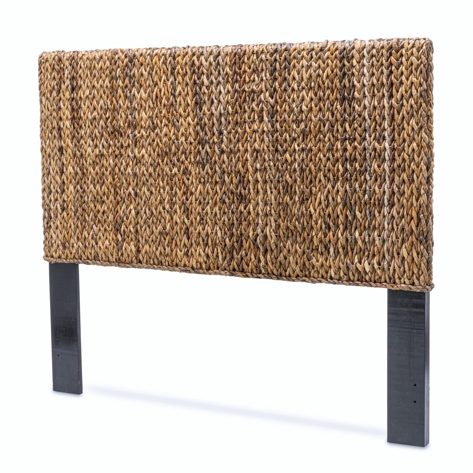 Maui Queen Headboard Seagrass with Natural Finish