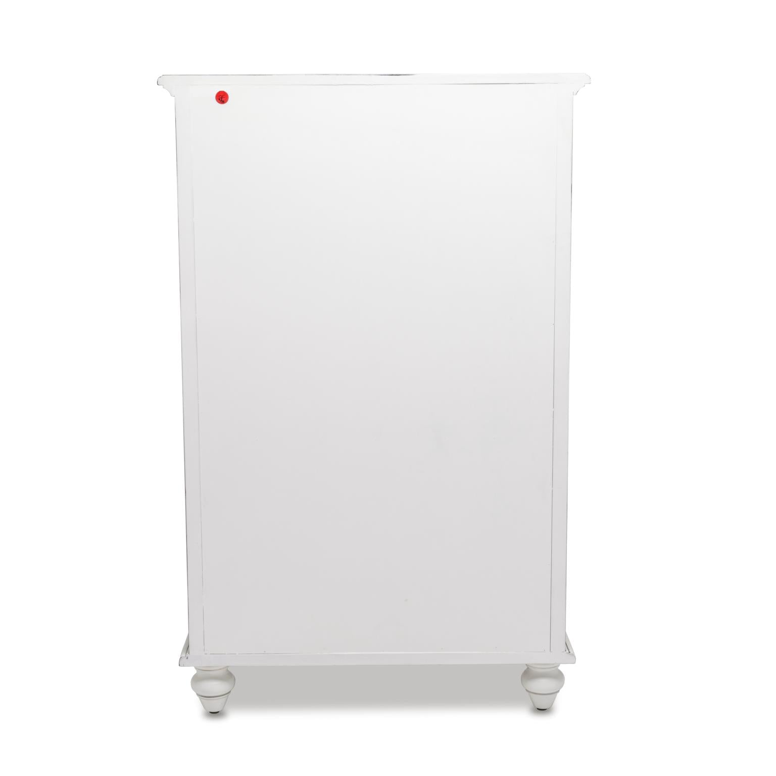 Monaco 5 Drawer Chest Blanc Finish