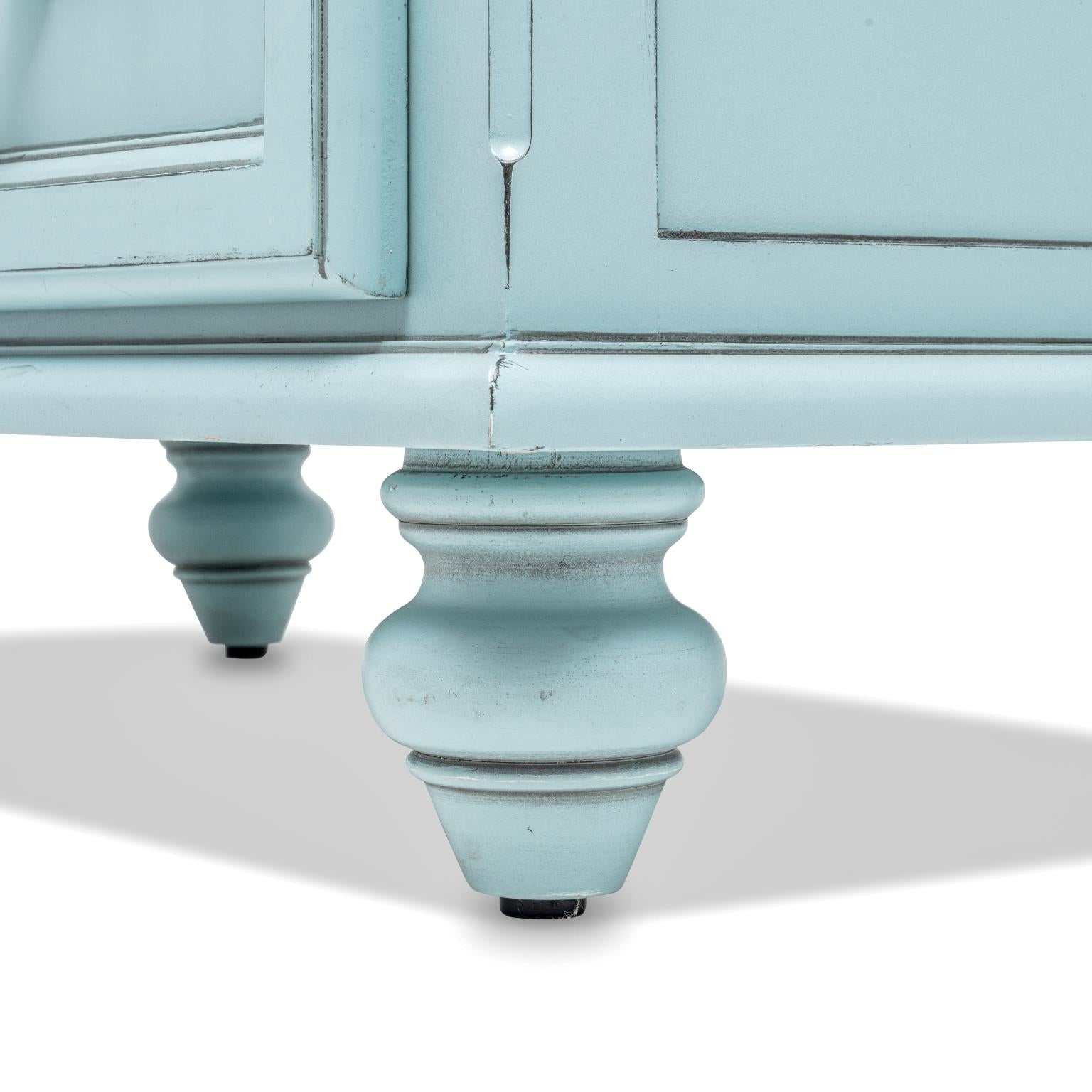Monaco 5 Drawer Chest Bleu Finish