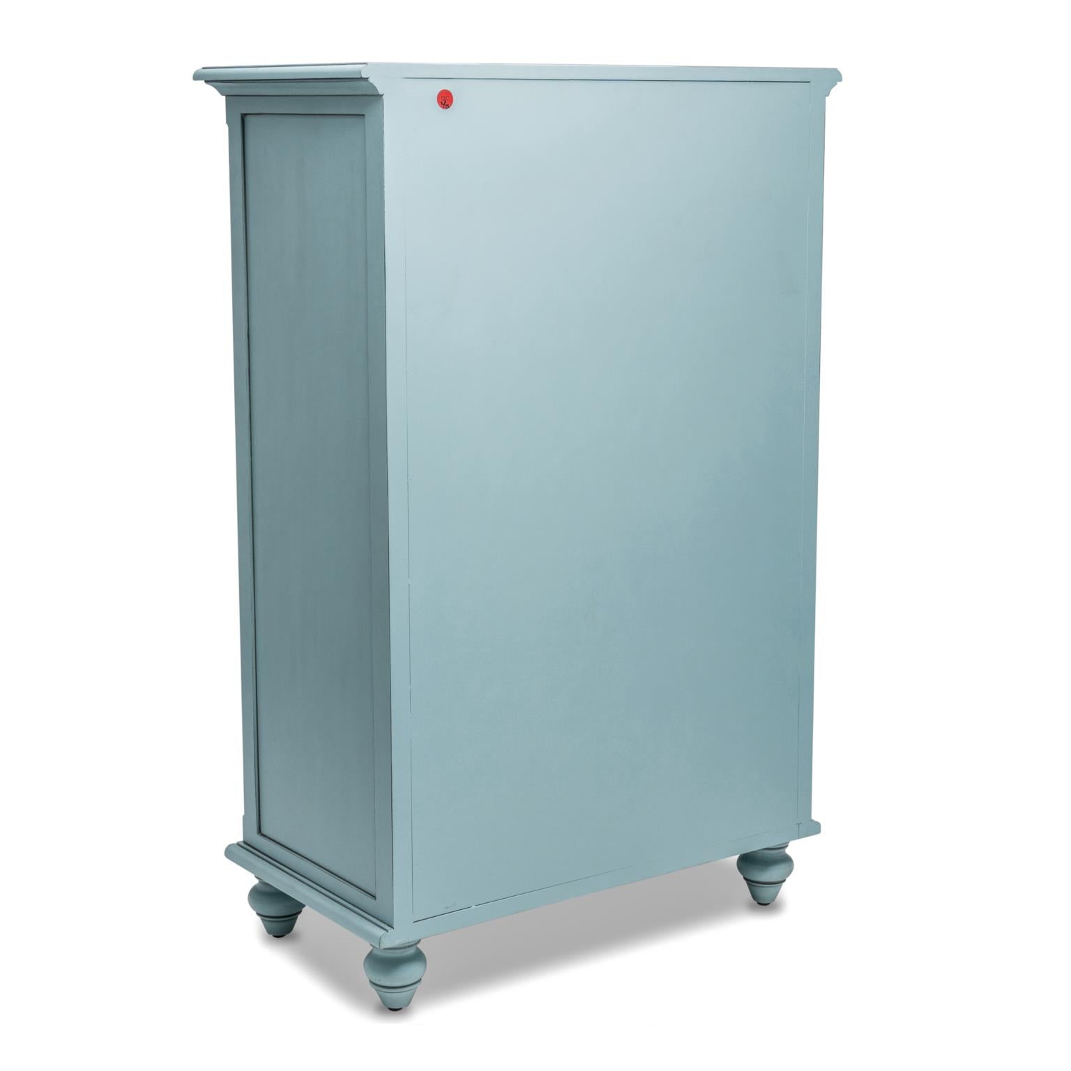 Monaco 5 Drawer Chest Bleu Finish