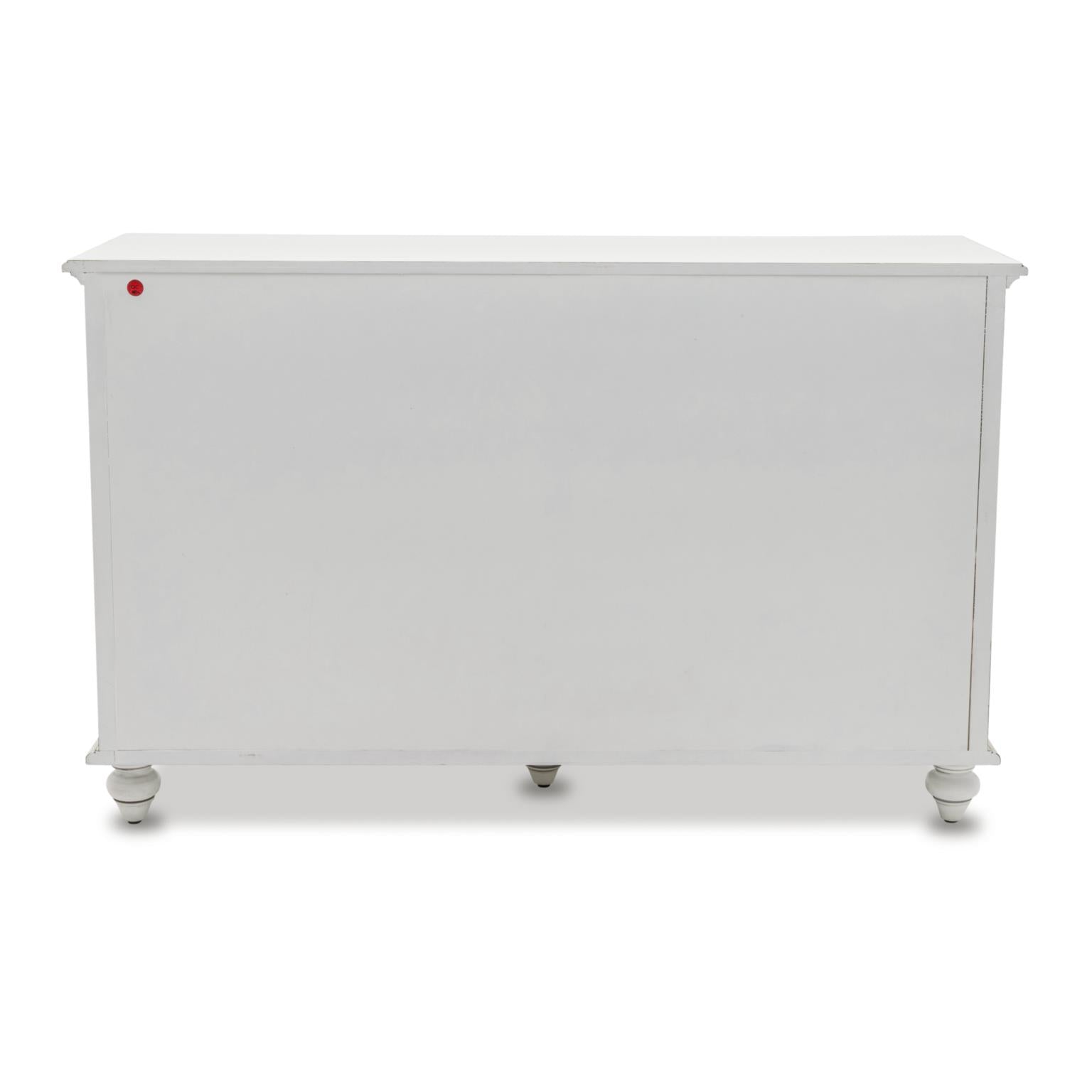 Monaco 7 Drawer Dresser Blanc Finish