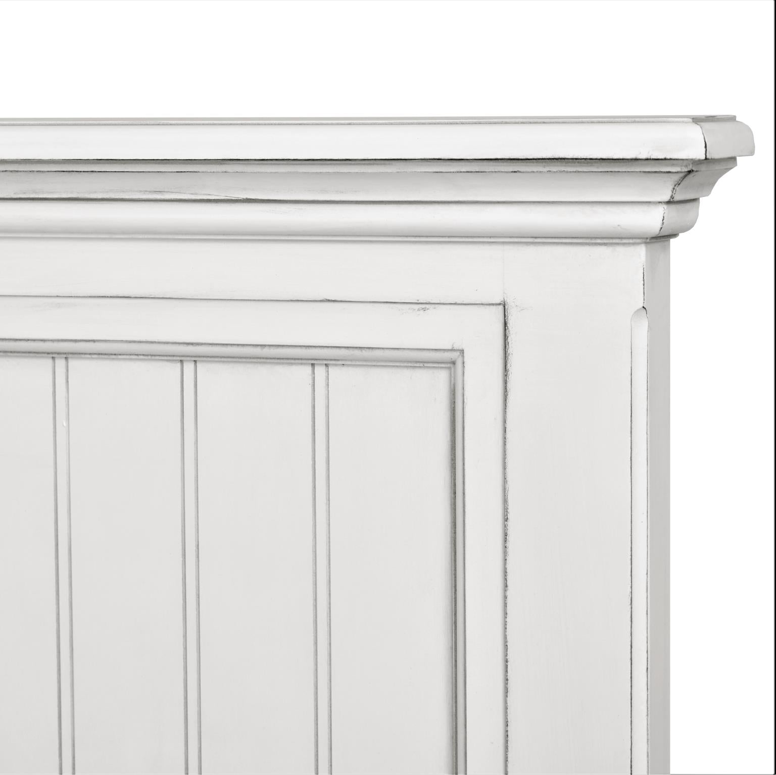 Monaco Twin Headboard Blanc Finish