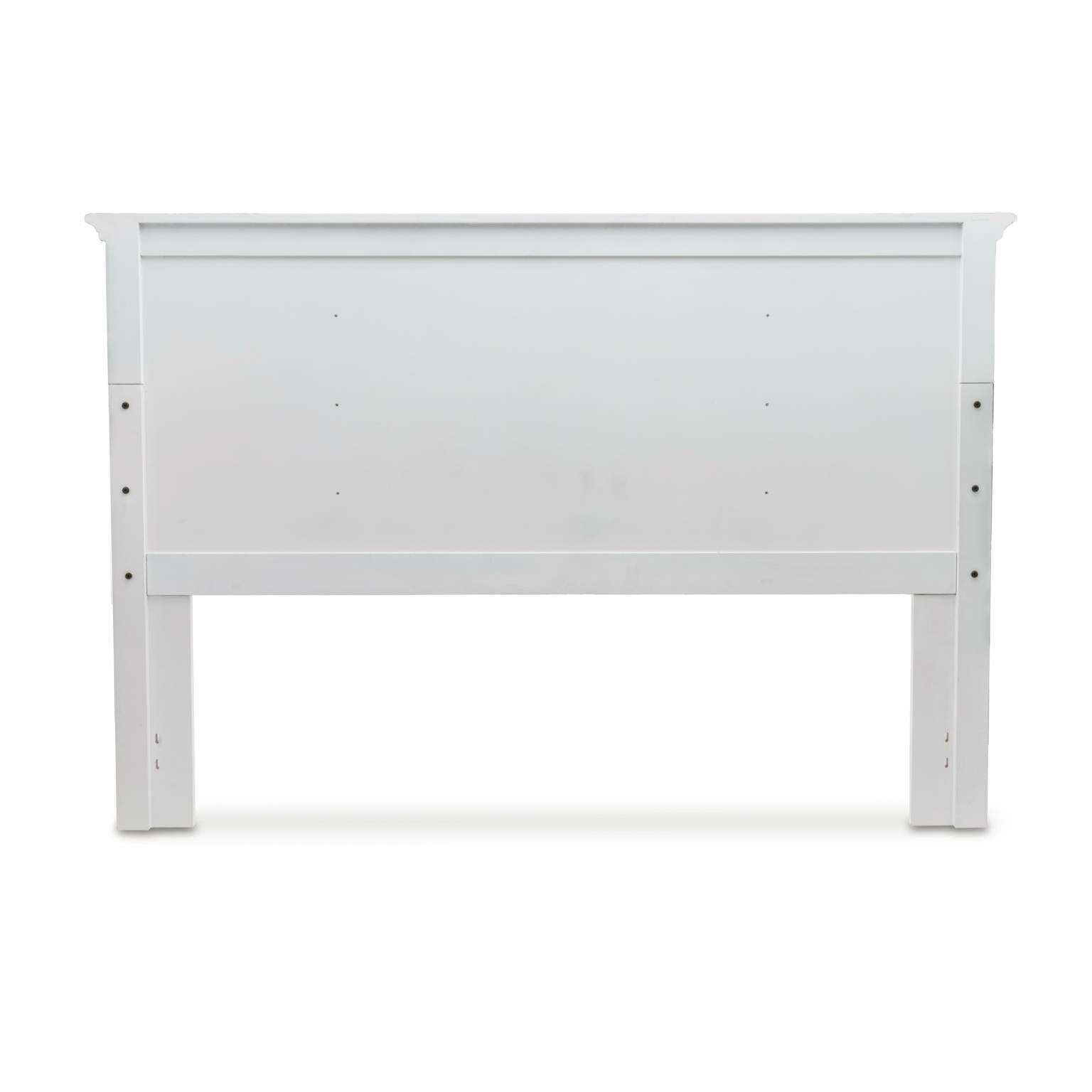 Monaco King Headboard Blanc Finish