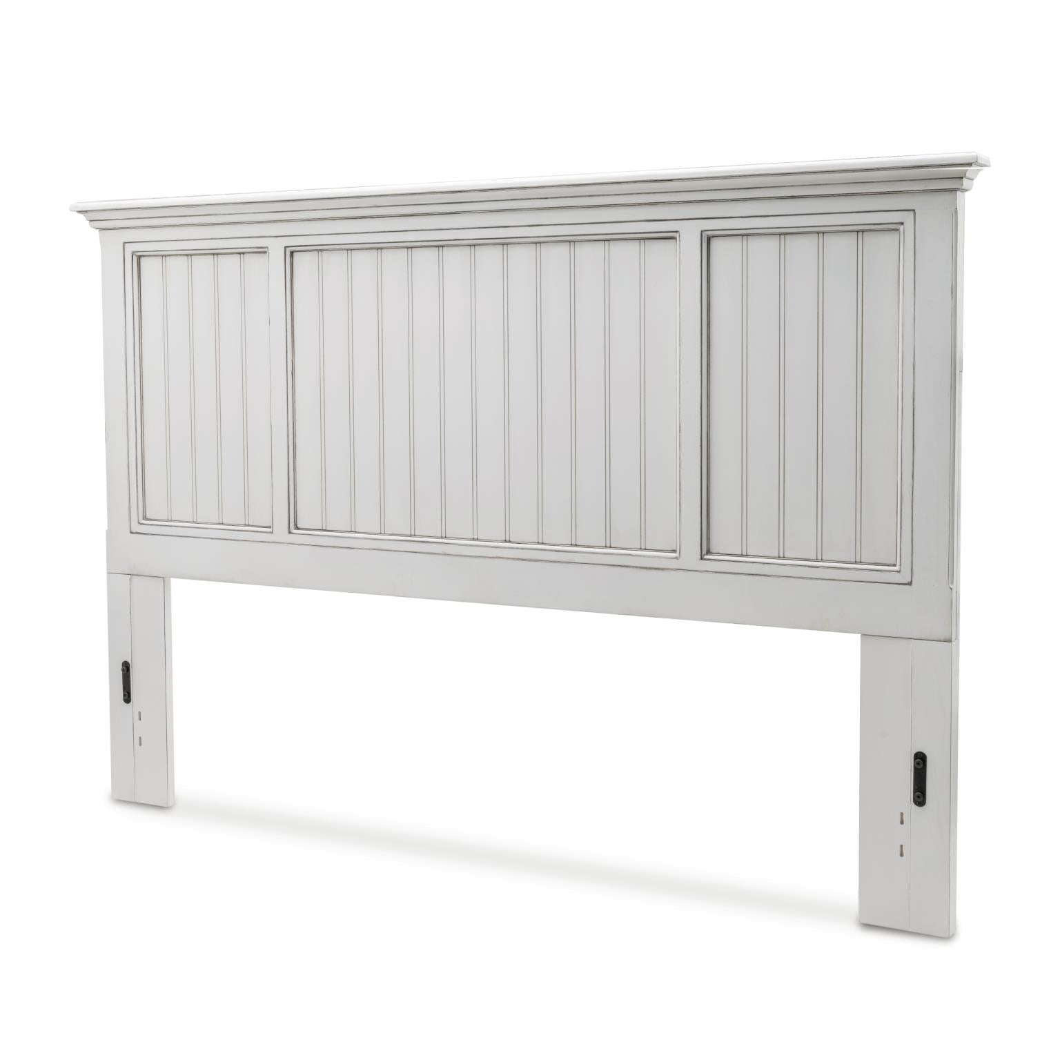 Monaco King Headboard Blanc Finish