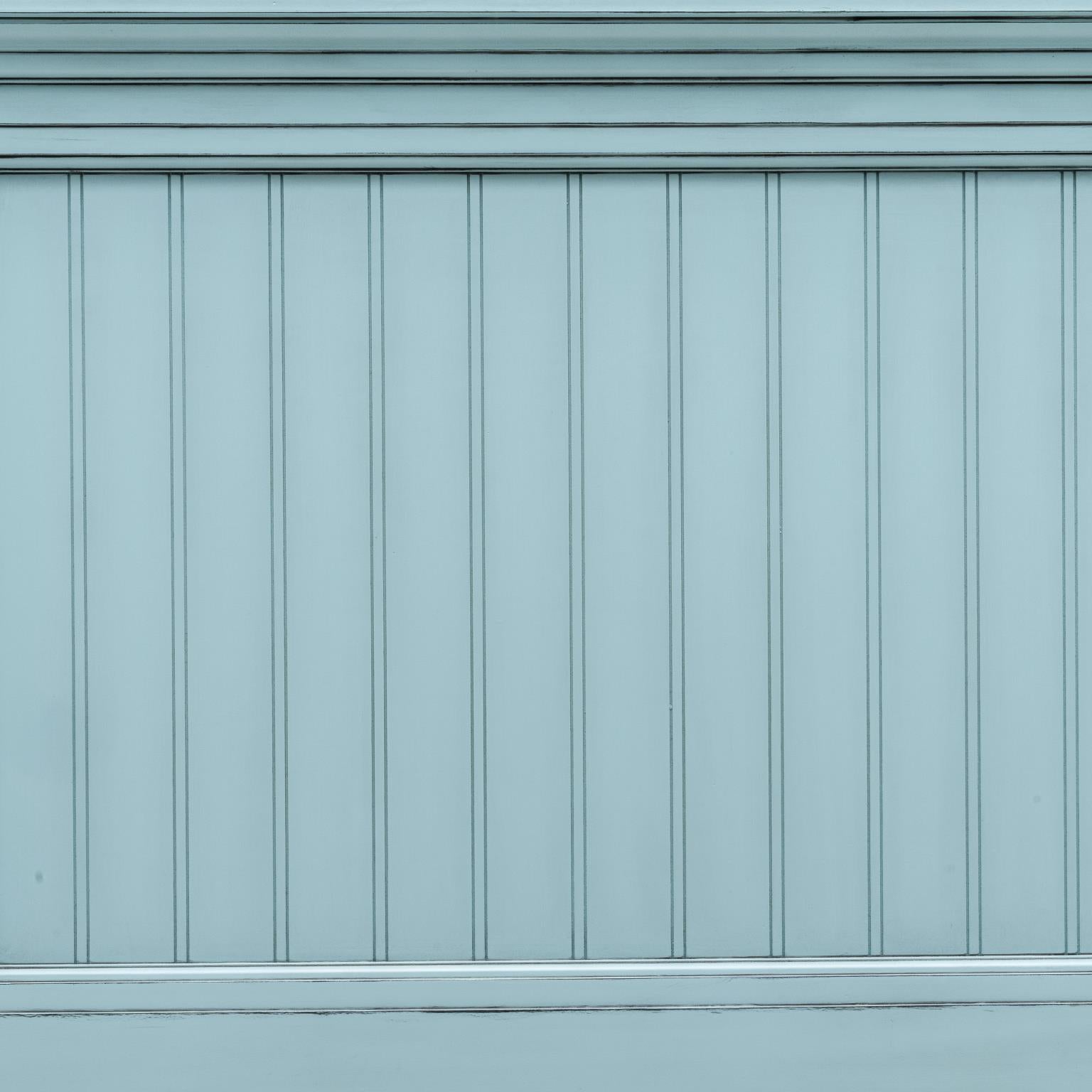 Monaco King Headboard Bleu Finish