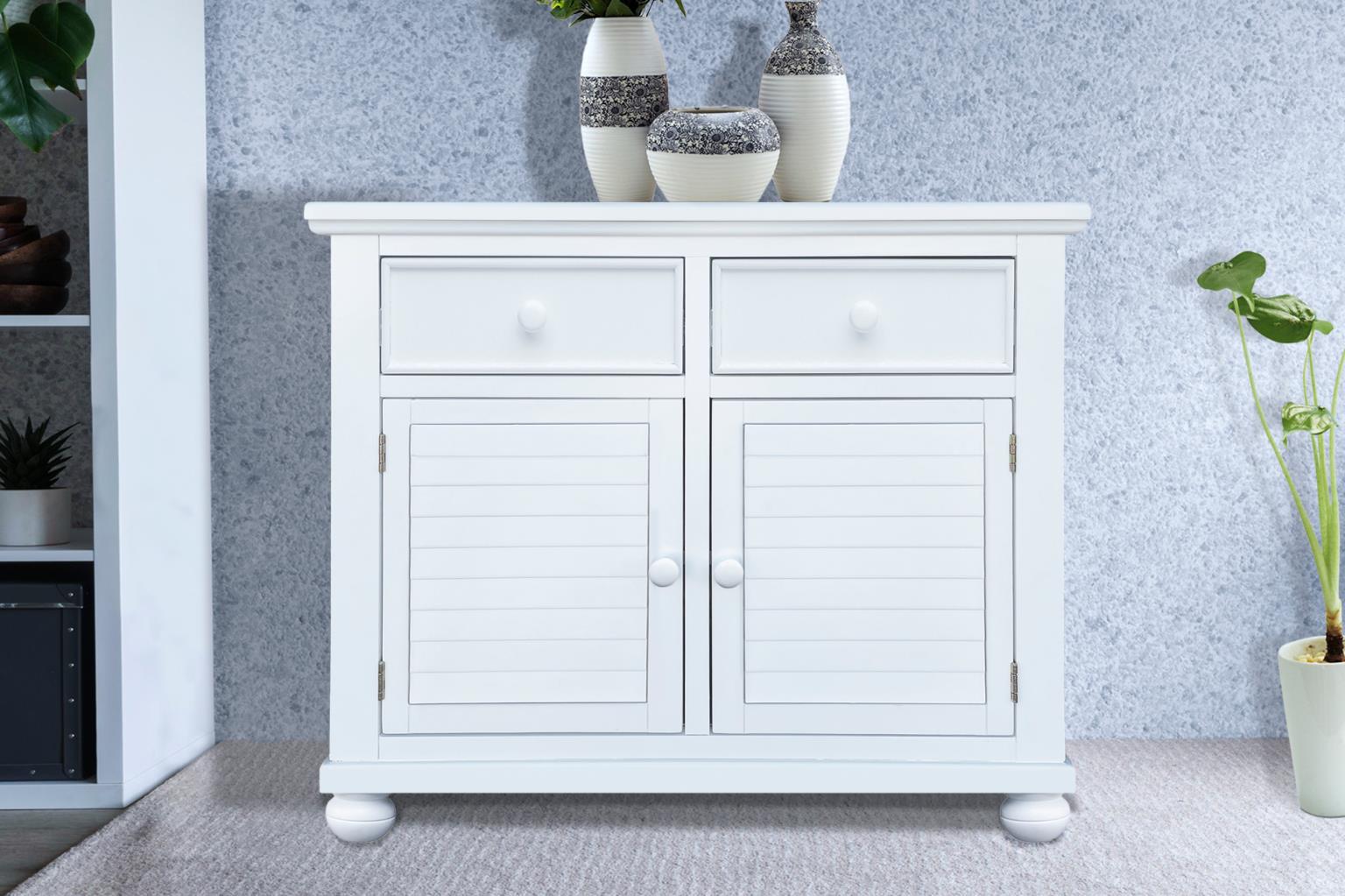 Beachfront Cabinet (2 Dr / 2 Door) (White)