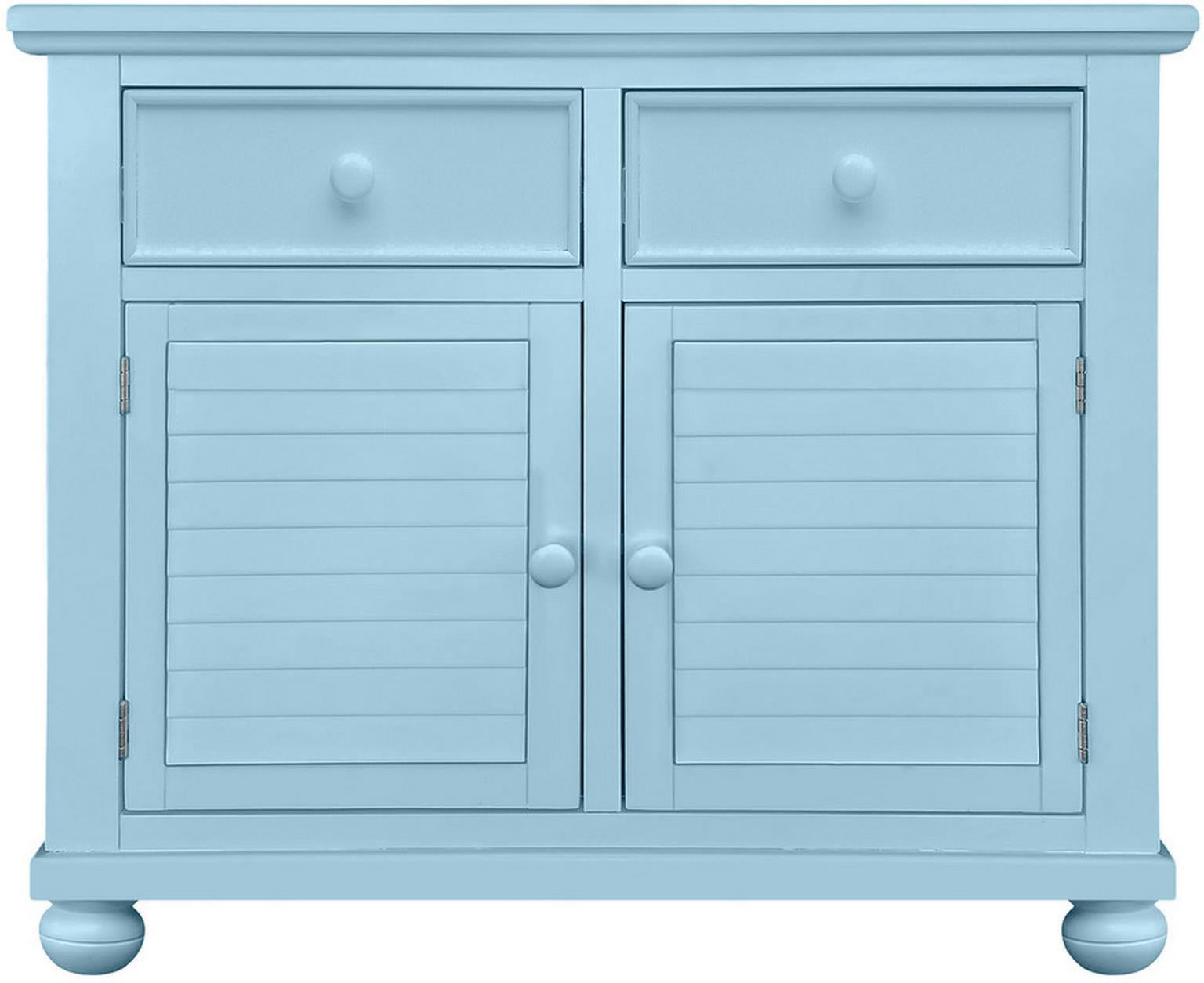 Beachfront Cabinet (2 Dr / 2 Door) (Ocean Blue)