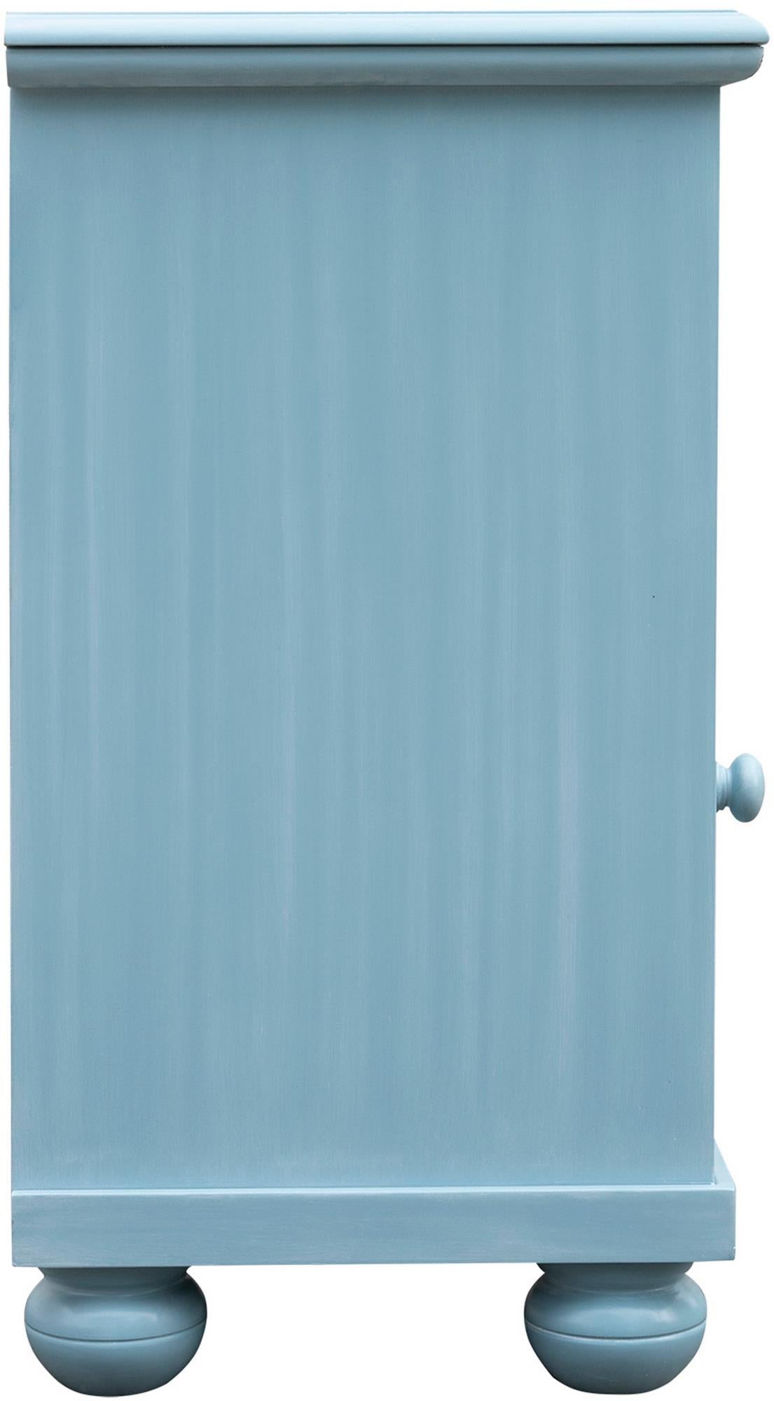 Beachfront Two Door Nightstand (Ocean Blue)