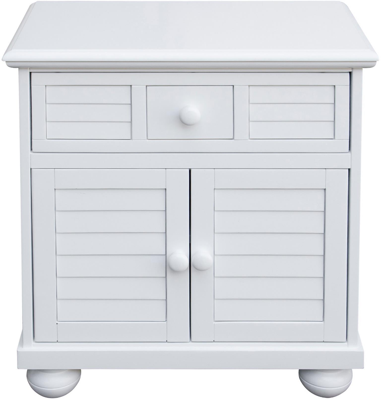 Beachfront Two Door Nightstand (White)