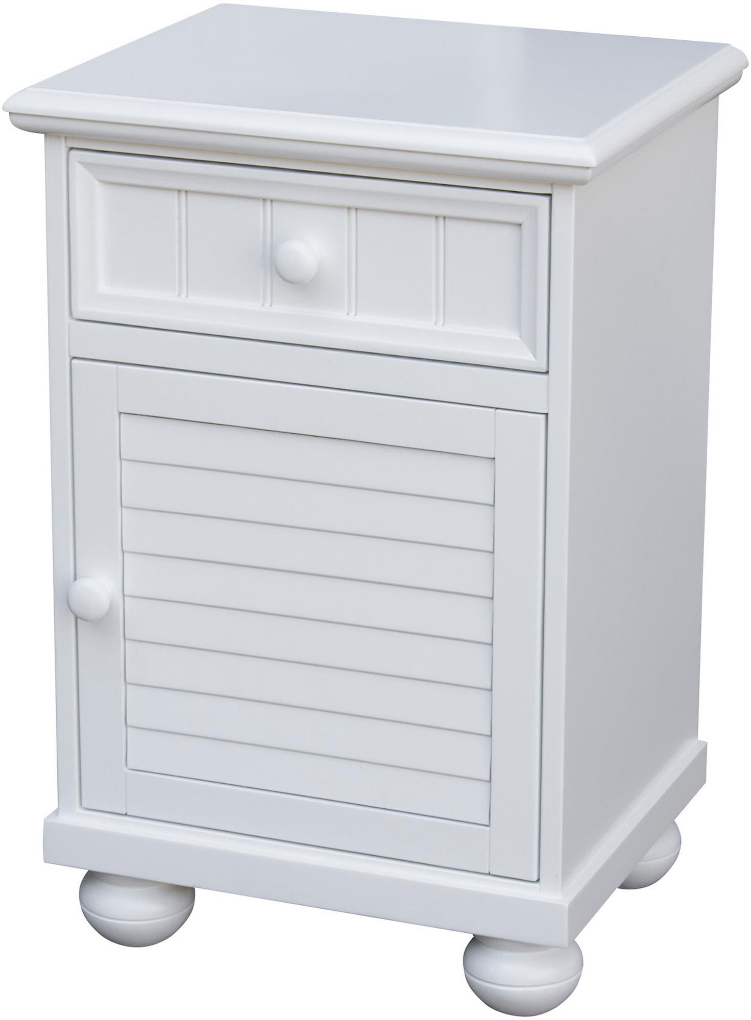 Beachfront Two Door Nightstand (White)