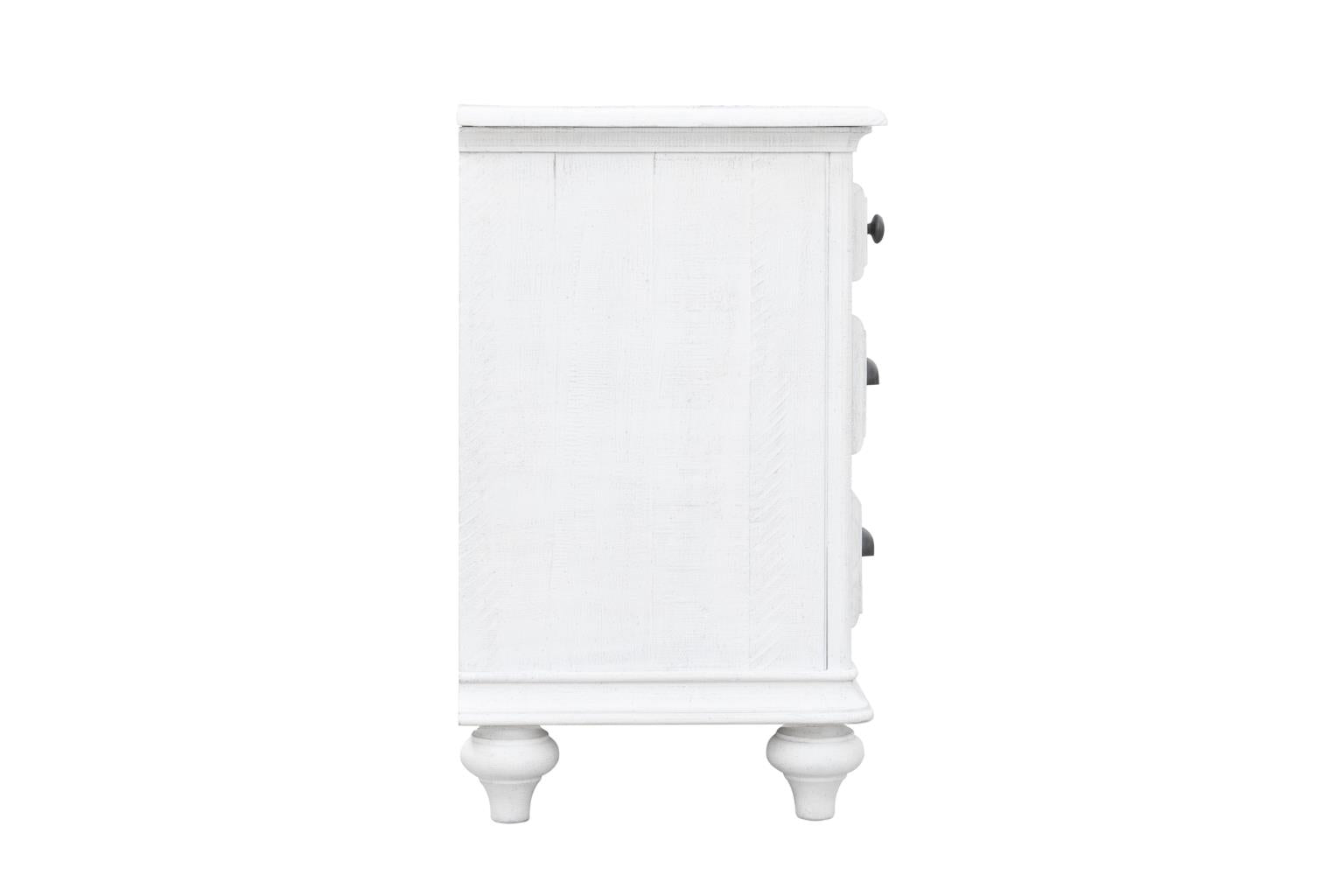 Brockton 3-Drawer Nightstand (Balearic White)