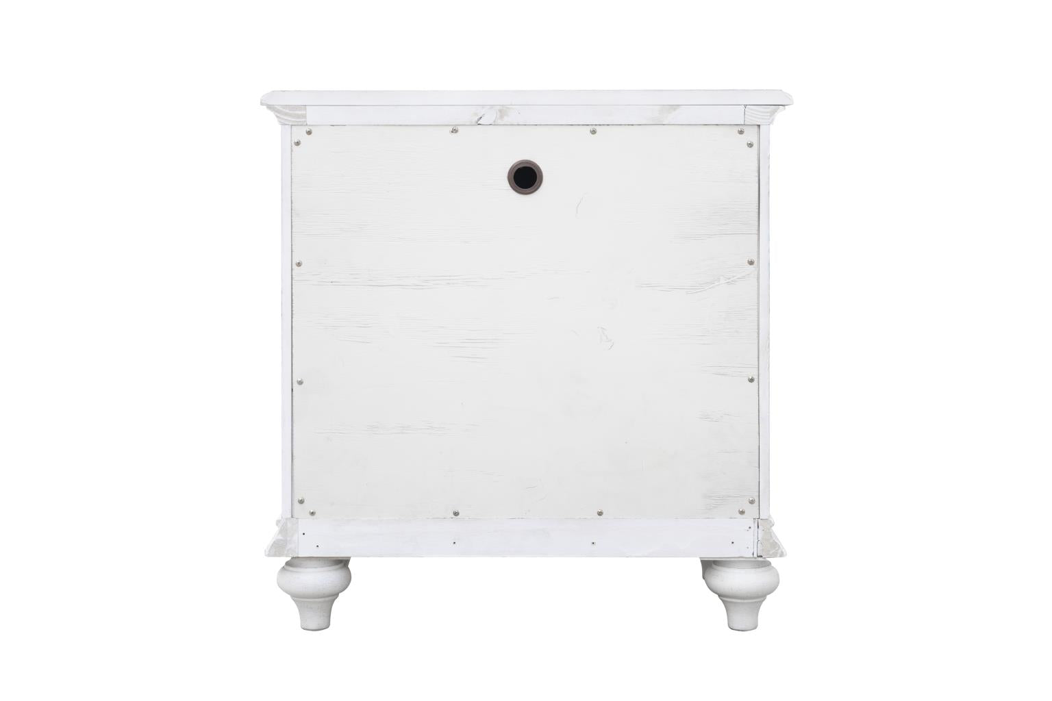 Brockton 3-Drawer Nightstand (Balearic White)