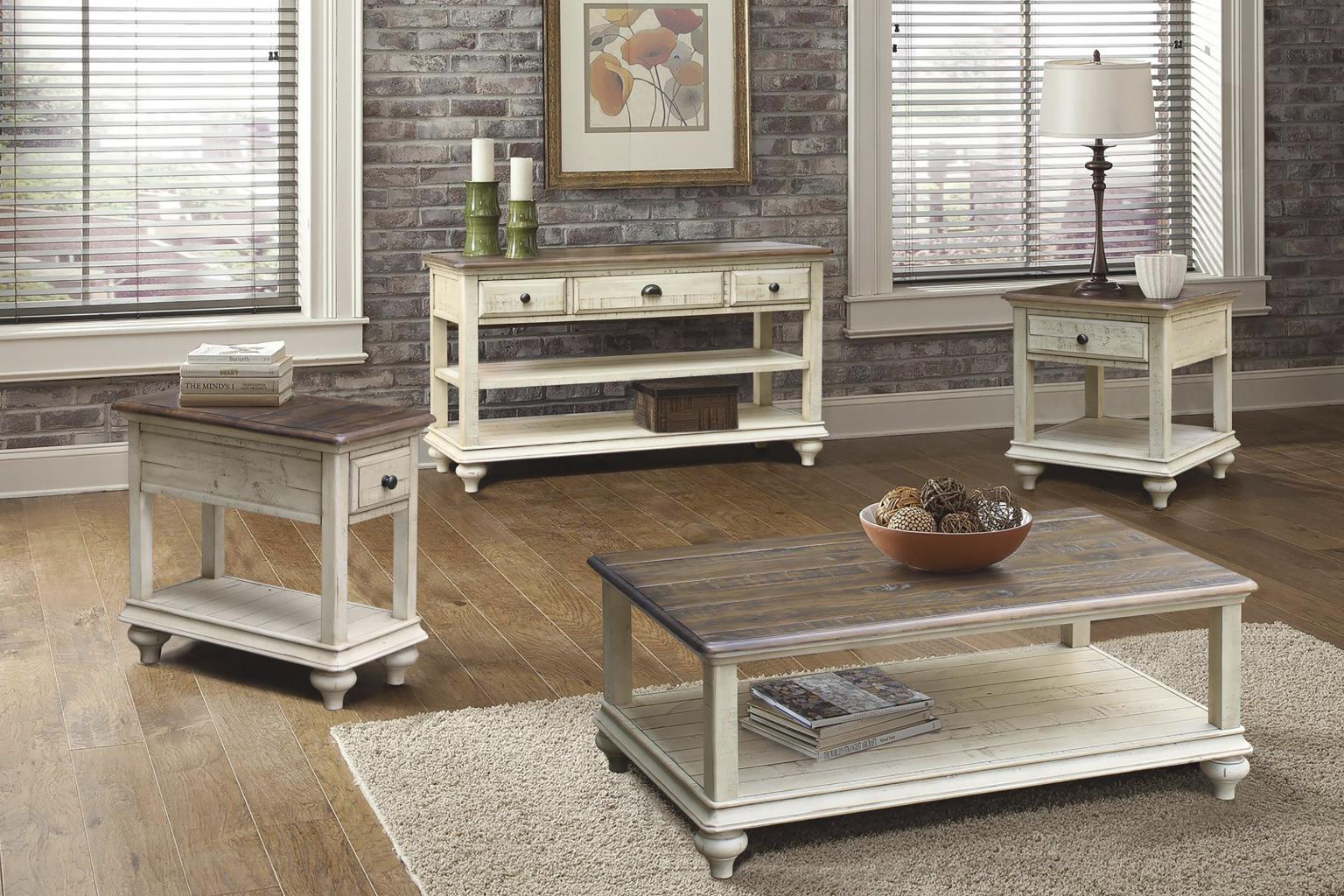 Brockton Chairside Table (Light Wheat)