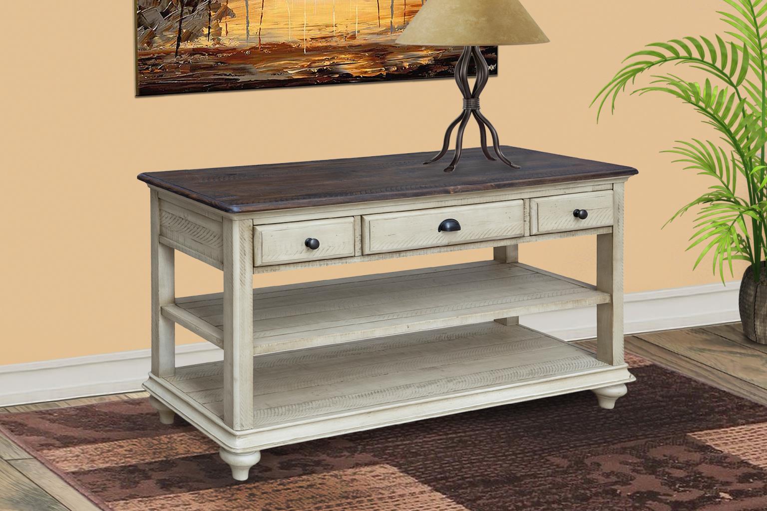Brockton Chairside Table (Light Wheat)