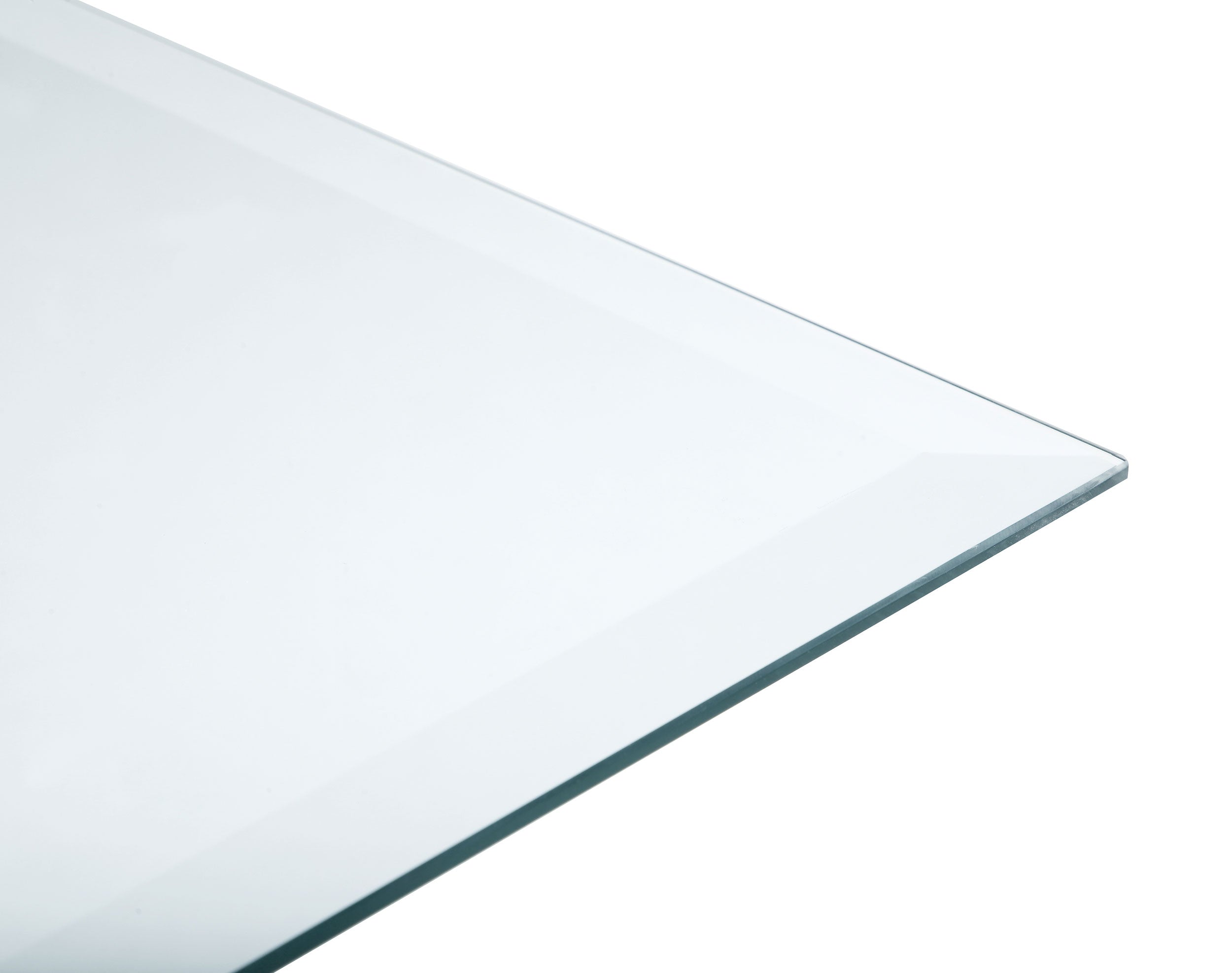 Glass Tops 52x27-inch 6mm Rectangular Clear Tempered Glass Top — view 3