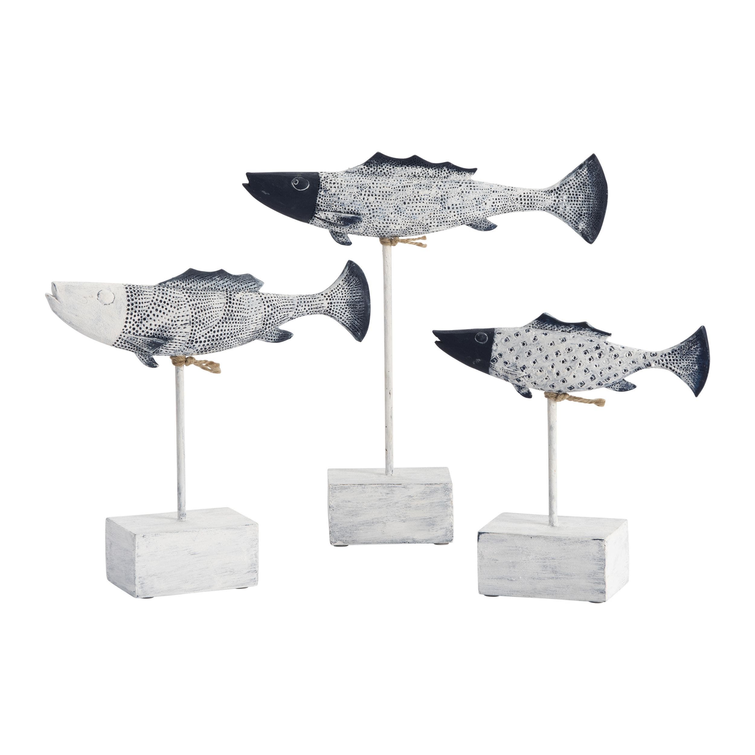 Antique Fish Statues